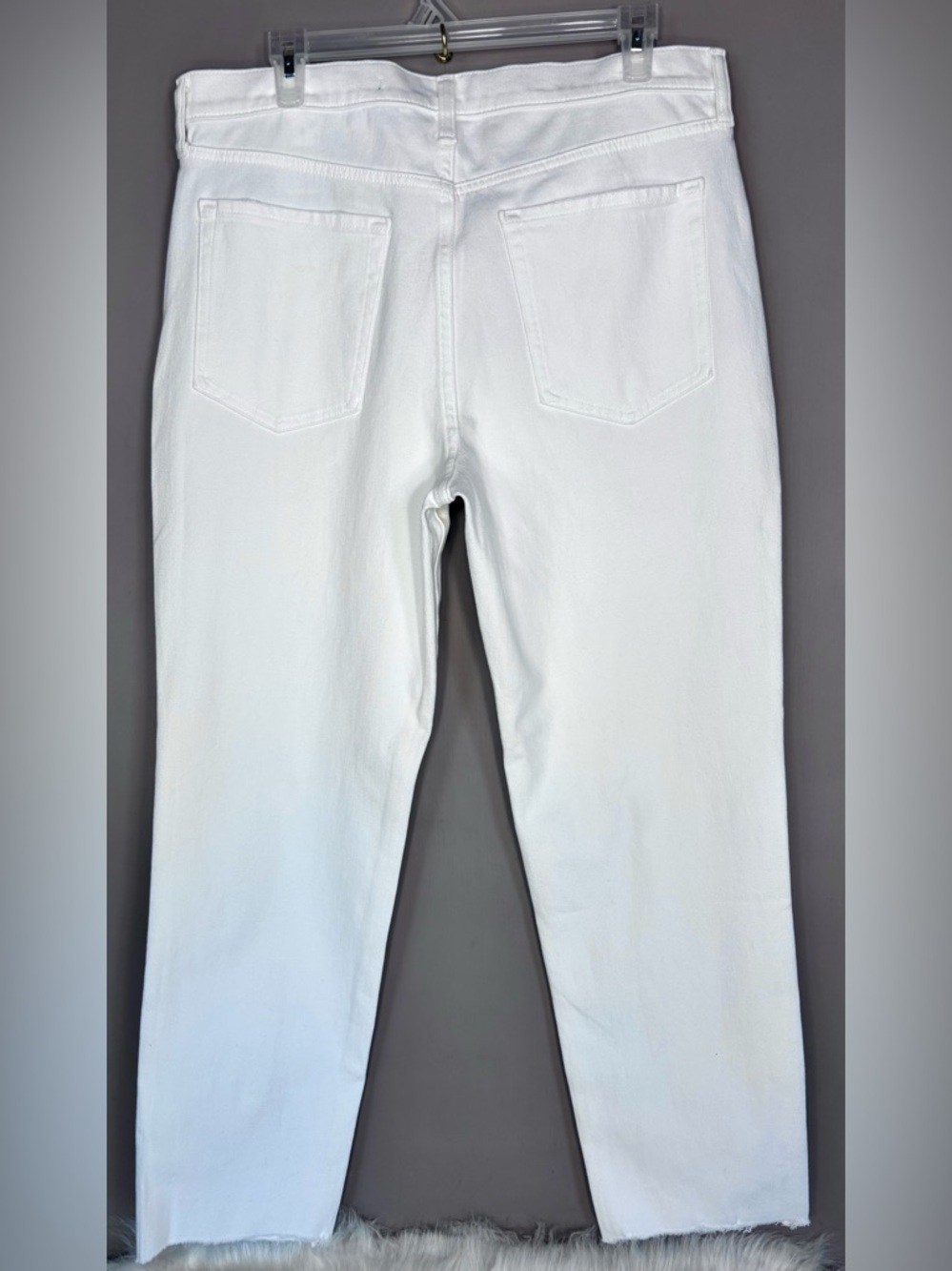 BANANA REPUBLIC NWT White High-Rise Slim Jeans - Picture 4 of 6